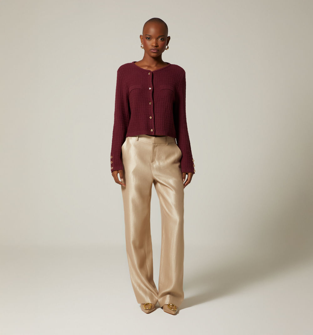 Pantalón clásico bota recta