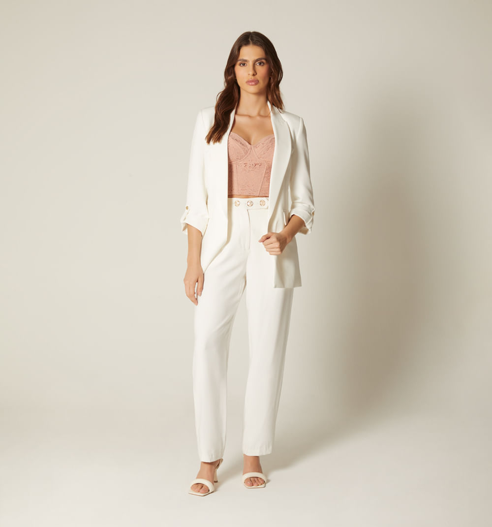 Crop tiras tipo corset