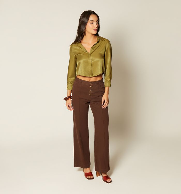 Blusa camisera boxy