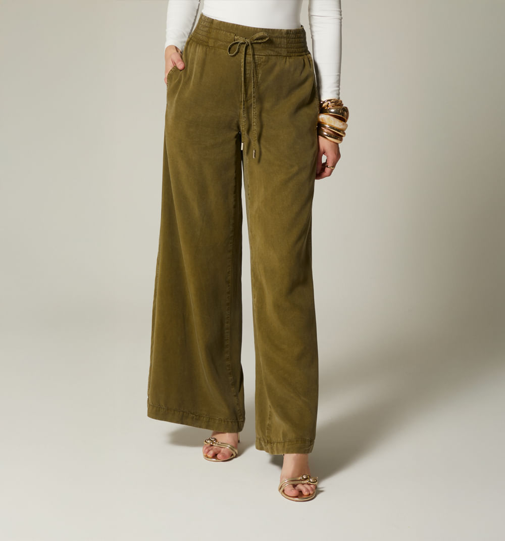 Jean palazo tiro alto alto con elastico