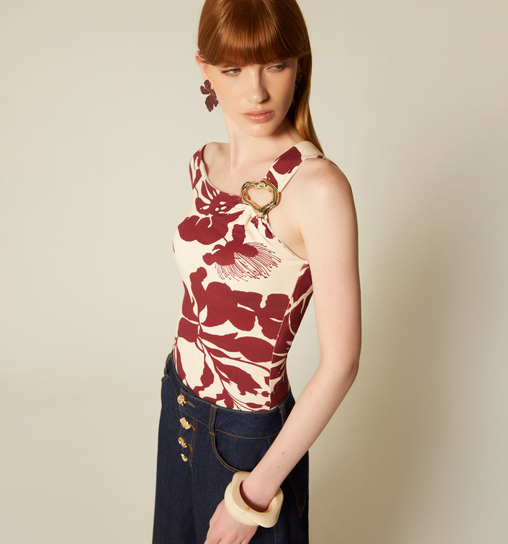 Body una sola manga con herraje