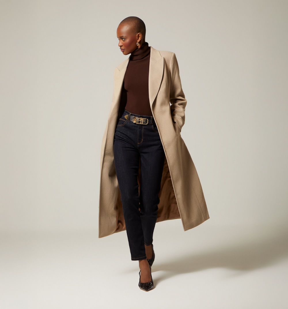 Gaban en paño con bolsillos