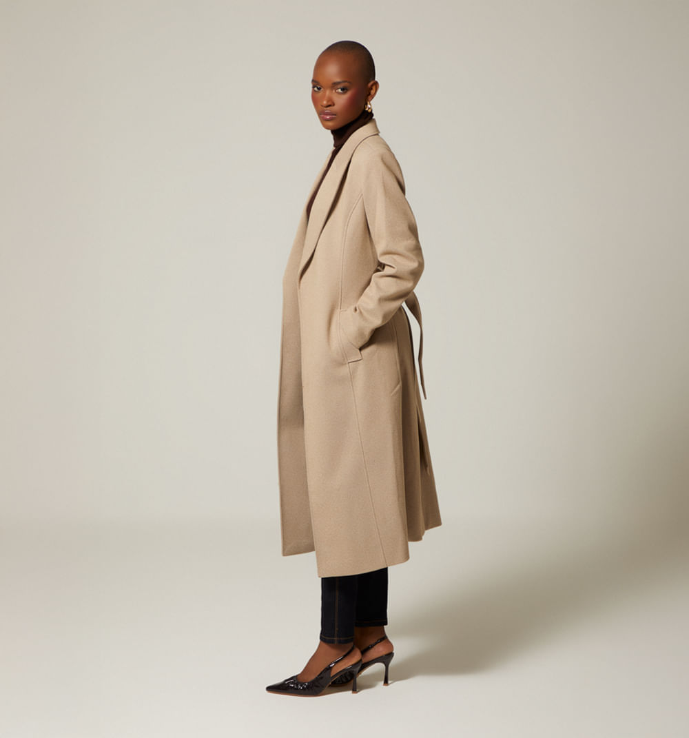 Gaban en paño con bolsillos