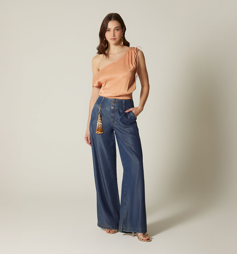 Blusa escote bandeja