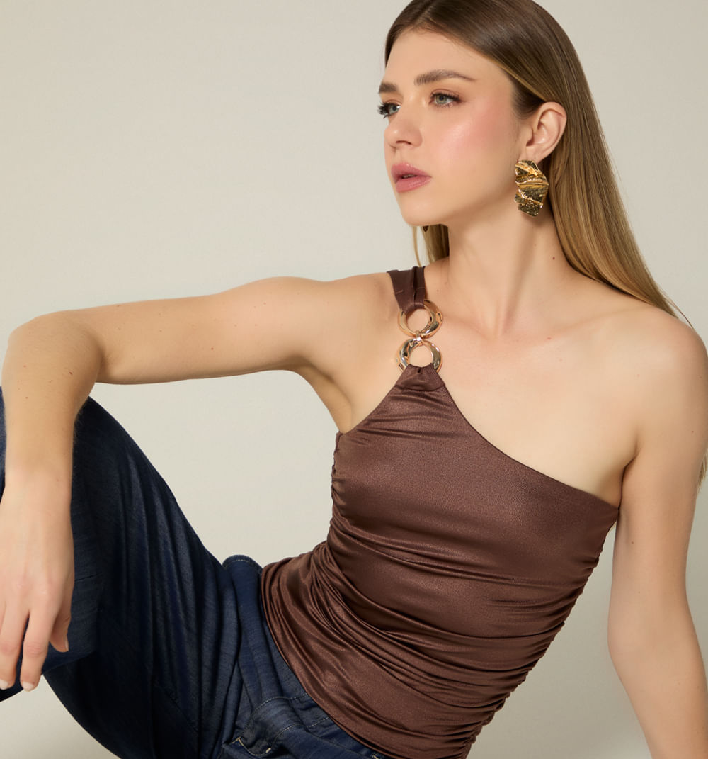 Blusa un solo hombro