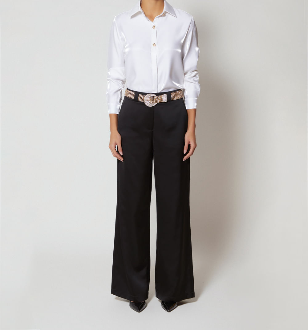 Blusa camisera manga larga