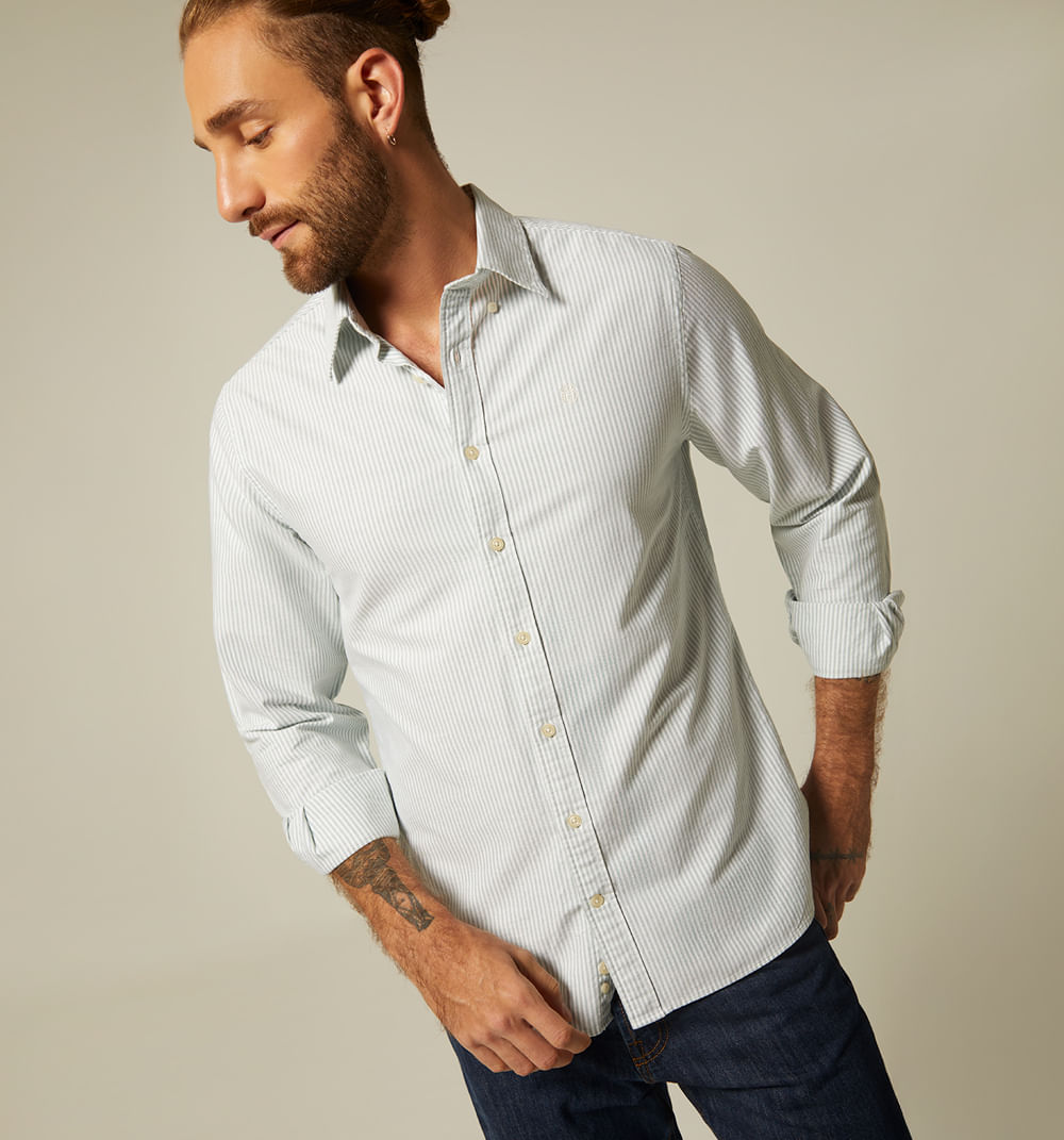 Camisa para hombre de rayas