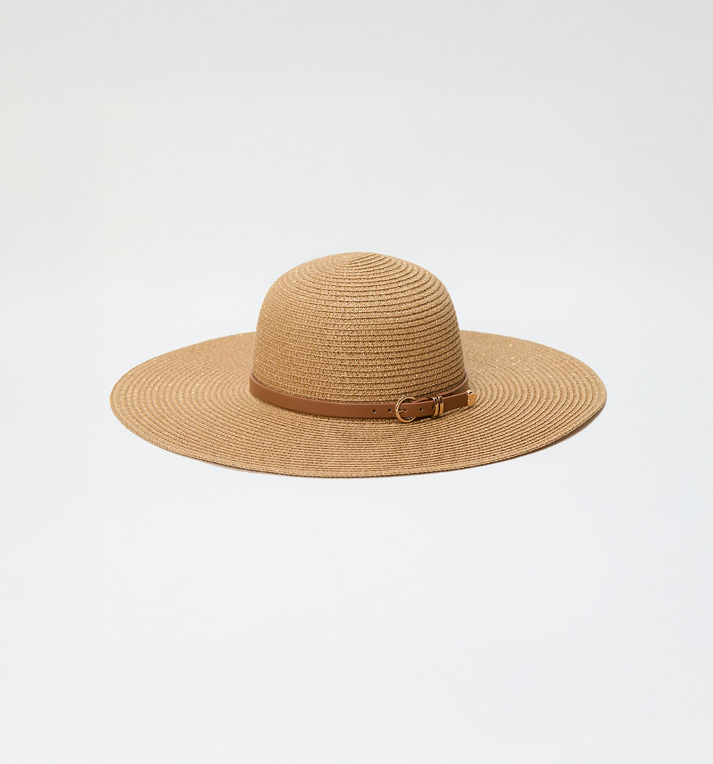 Sombrero pava detalle correa