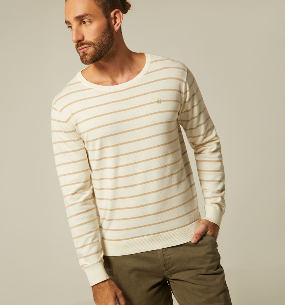 Buzo para hombre de rayas