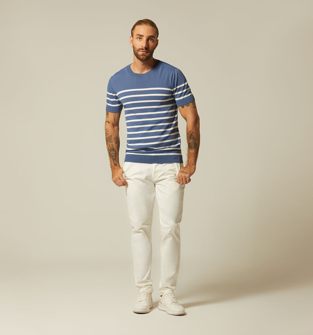 Camiseta para hombre tejida