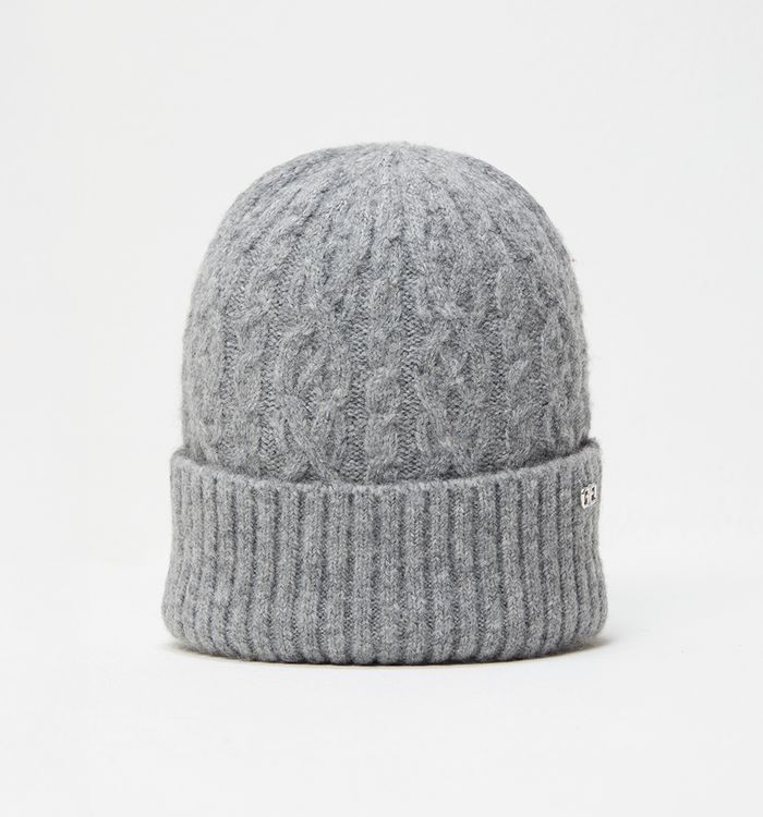 Gorro tejido trenzado