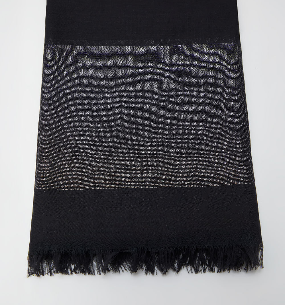 Pashmina hilo metalico