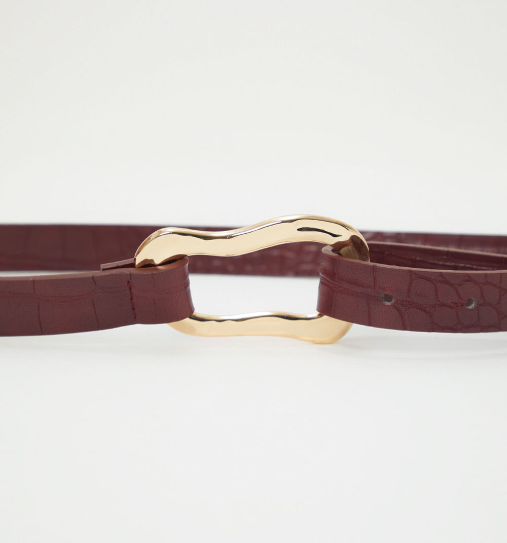 Correa hebilla asimetrica