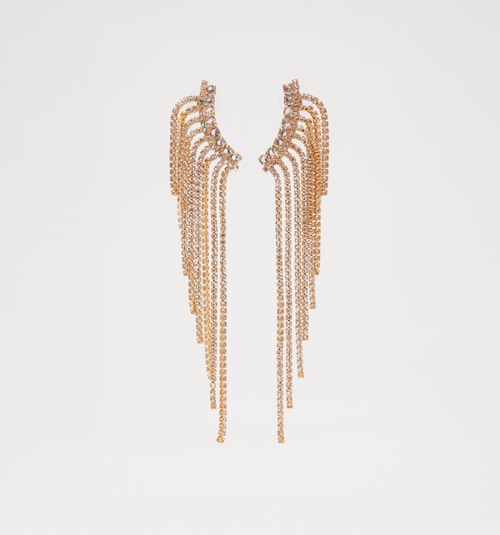 Aretes cascada cristales