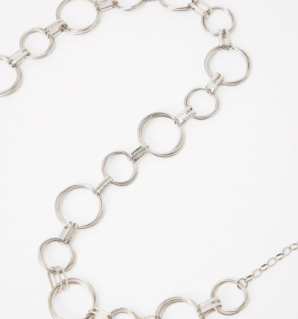 Correa cadena argollas