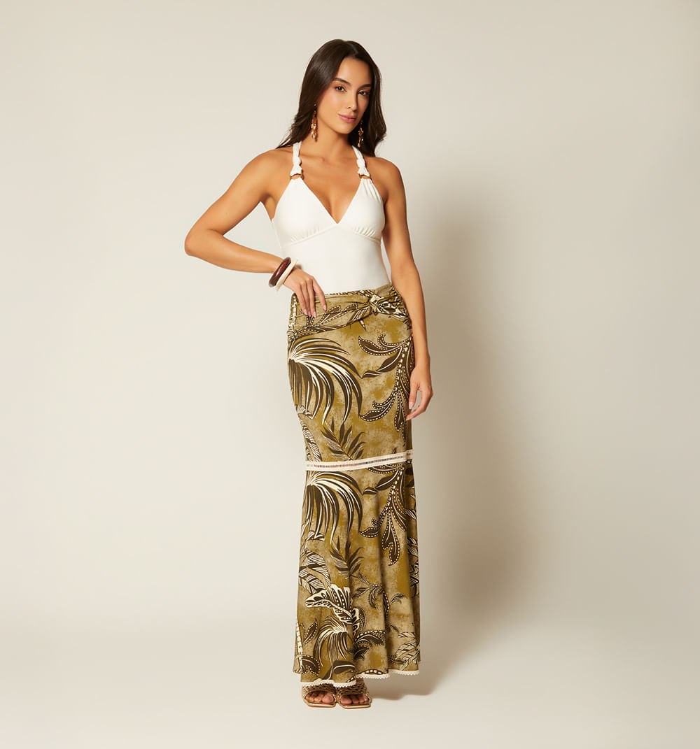 Falda larga con insumo