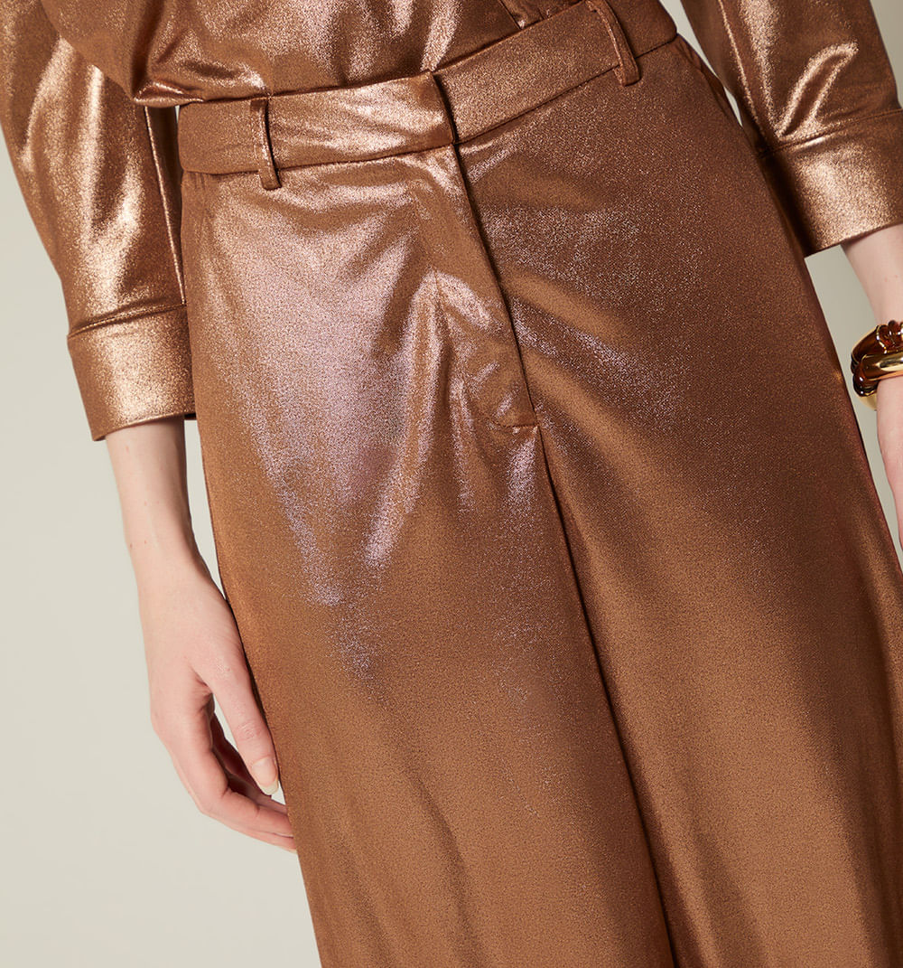 Pantalon palazo tiro alto