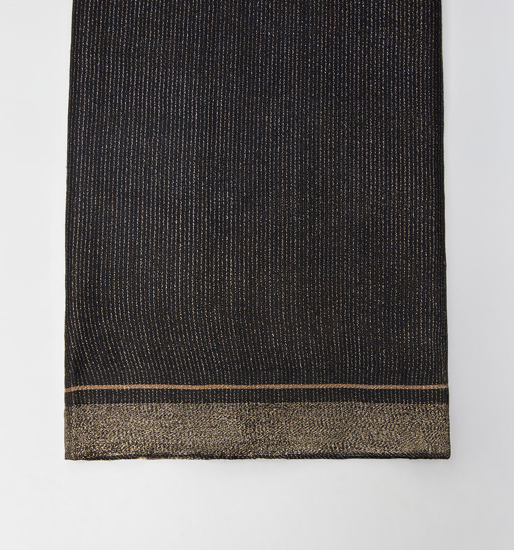 Pashmina hilo metalico cenefa