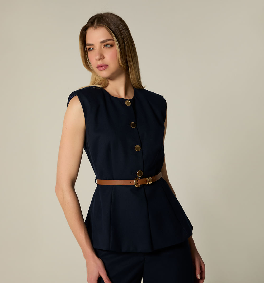 Chaleco  con cinturon