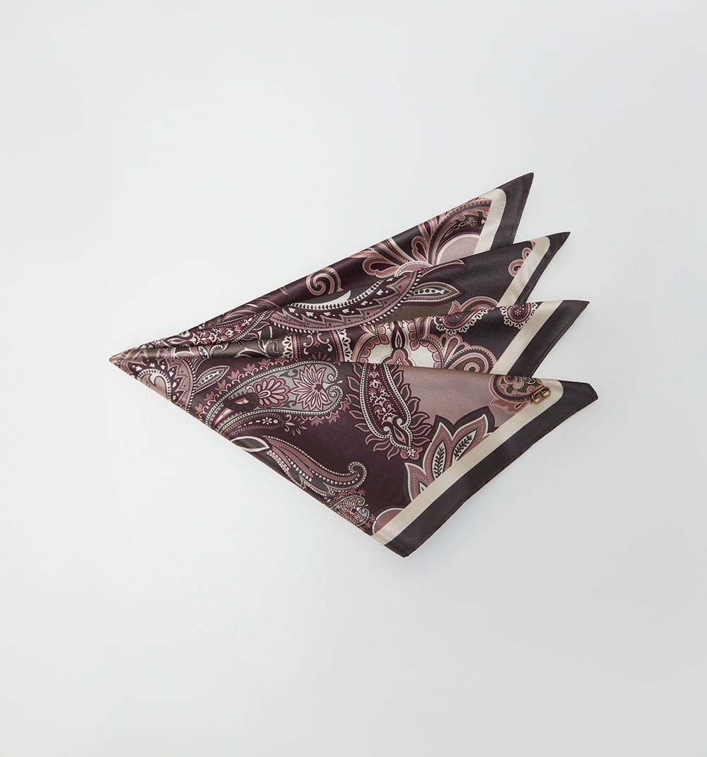 Pañuelo estampado paisleys