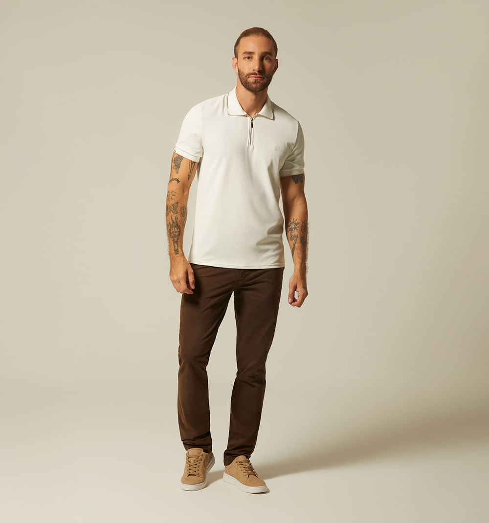 Polo para hombre slim fit