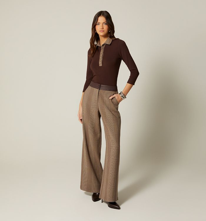 Pantalon tiro alto