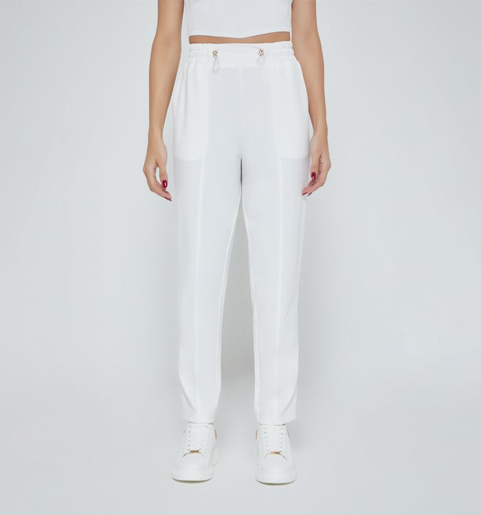 Pantalon deportivo cintura resortada