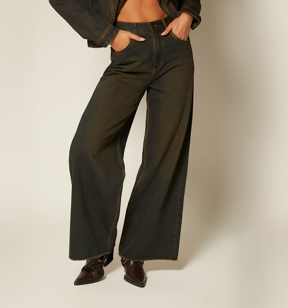 Jean palazo tiro alto ruedo rustico