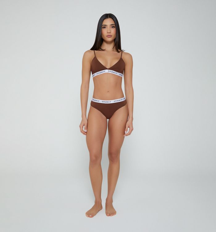 Set x 2 top y panty logomania