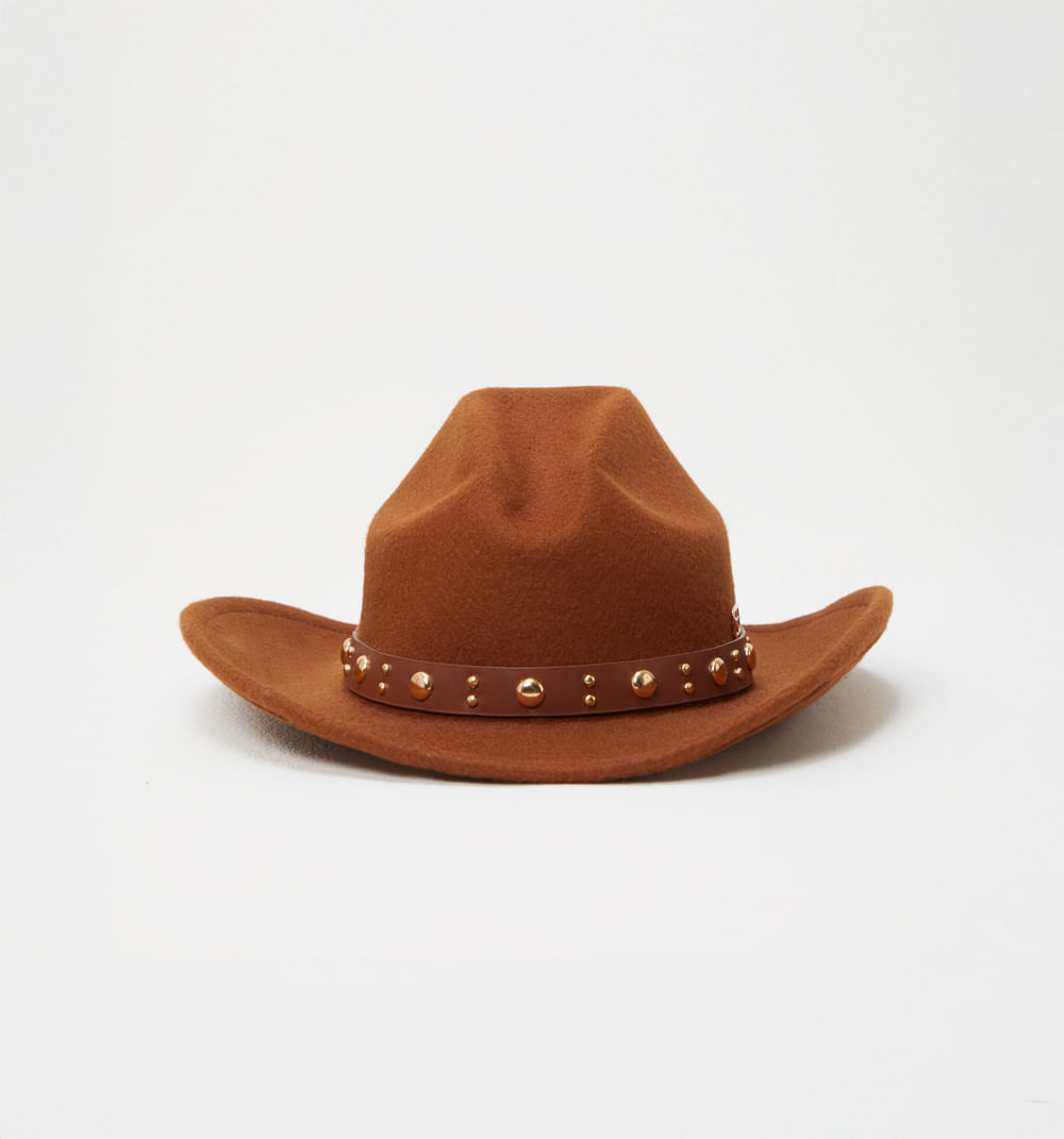 Sombrero vaquero banda tachas