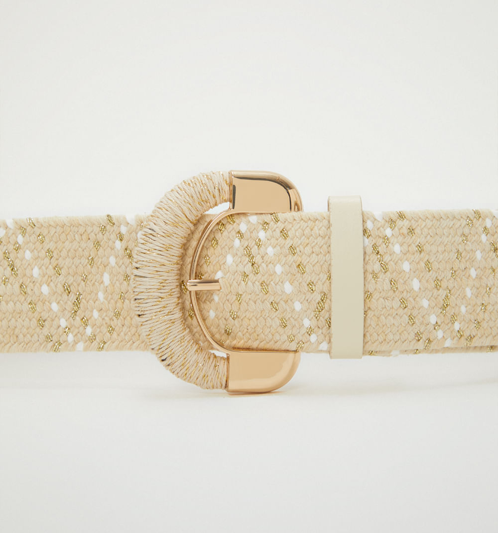 Correa organica hilo metalico