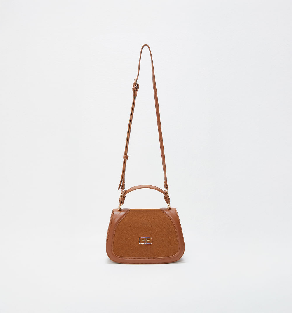 Bolso manos libre de suede