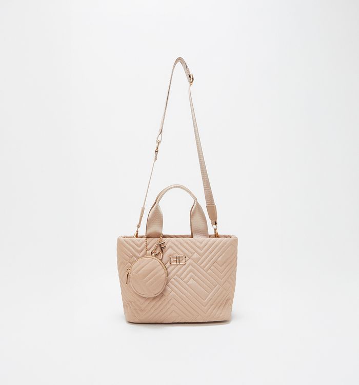 Bolso mano acolchado con pocket