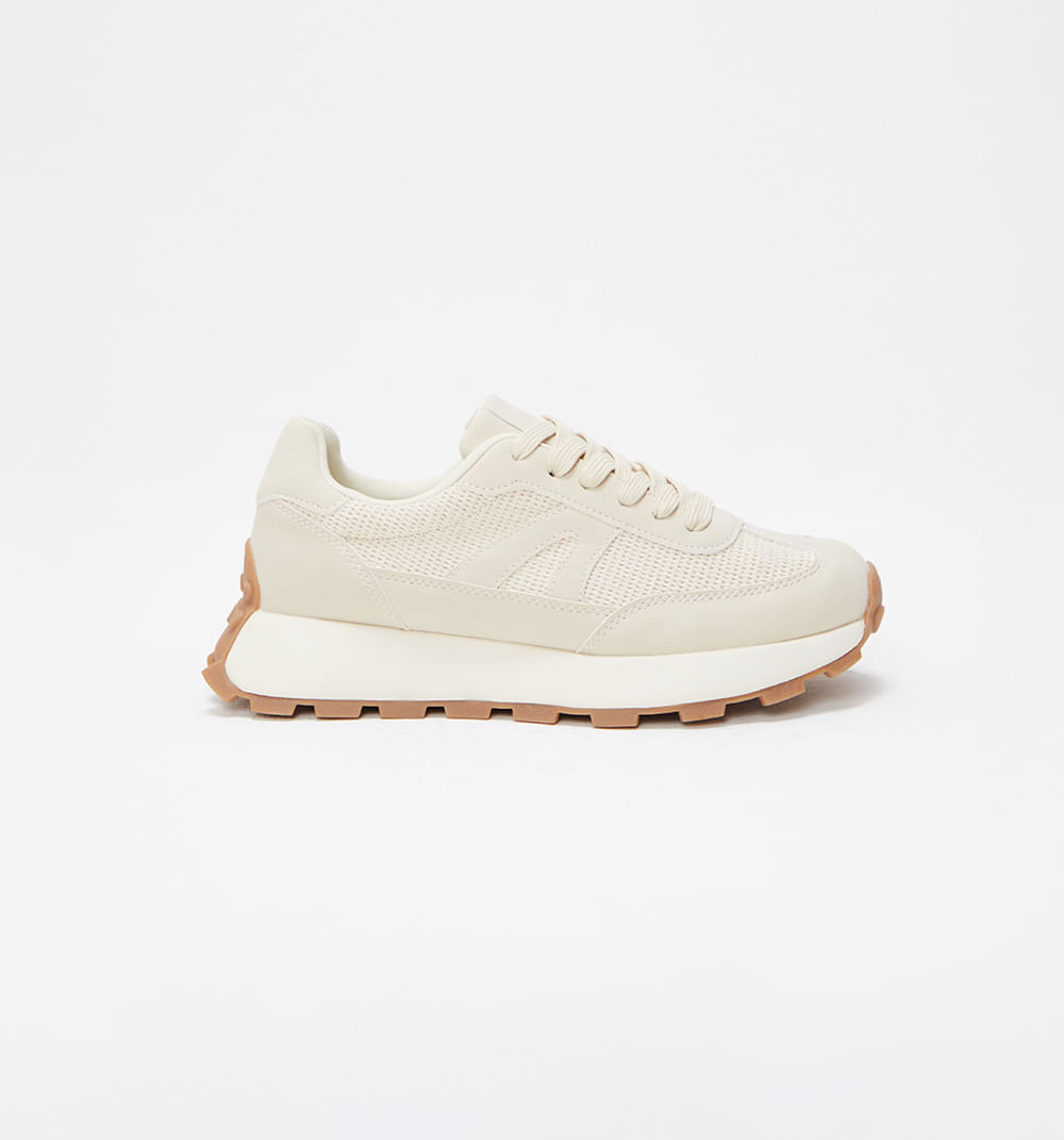 Tenis combinacion de materiales