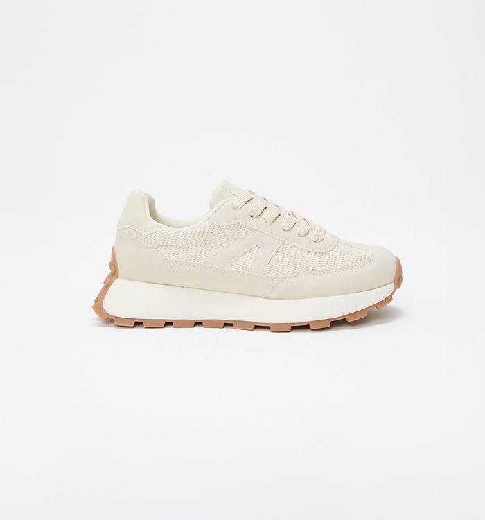 Tenis combinacion de materiales