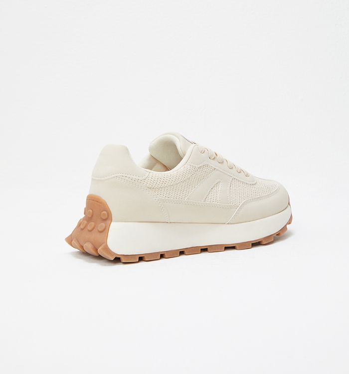 Tenis combinacion de materiales