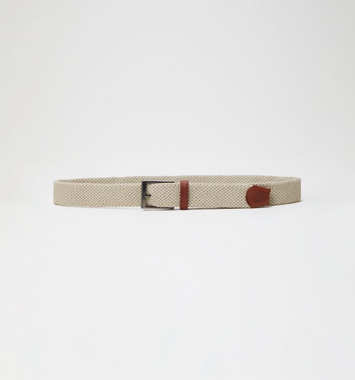 Cinturon para hombre trenzado