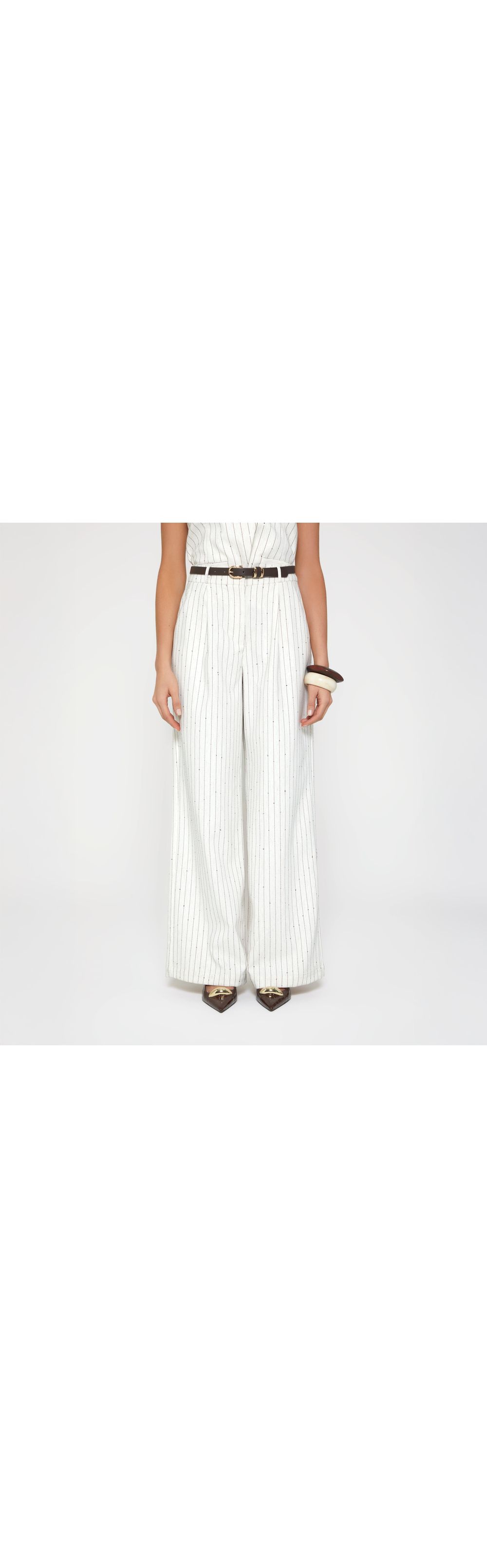 Pantalon palazzo correa