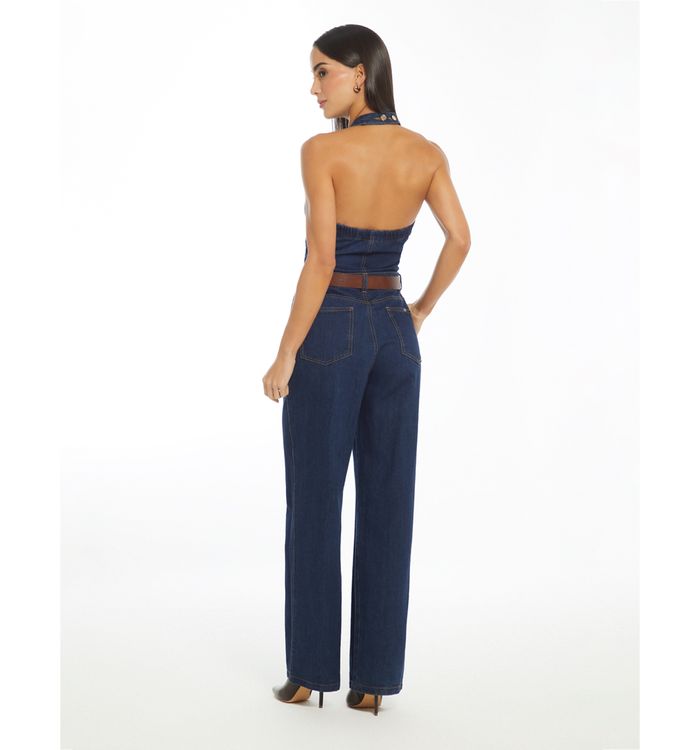 Enterizo cuello halter para mujer
