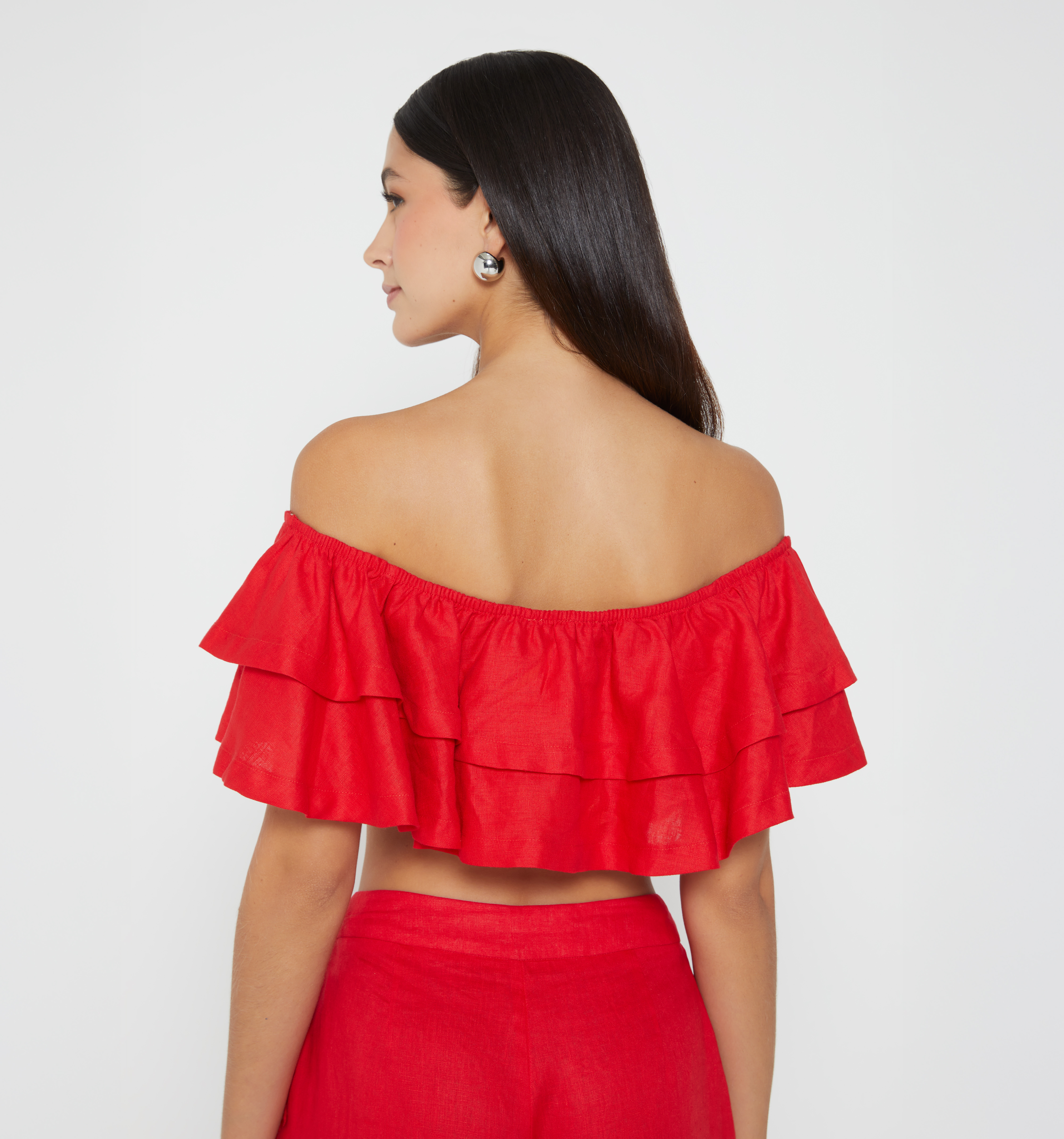 Blusa hombros descubiertos con boleros