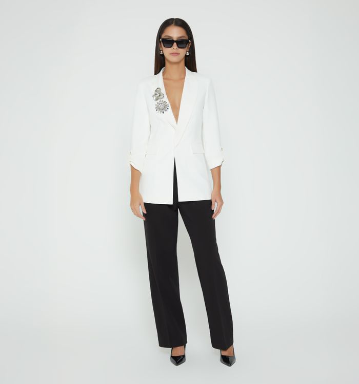 Blazer manga larga oversize