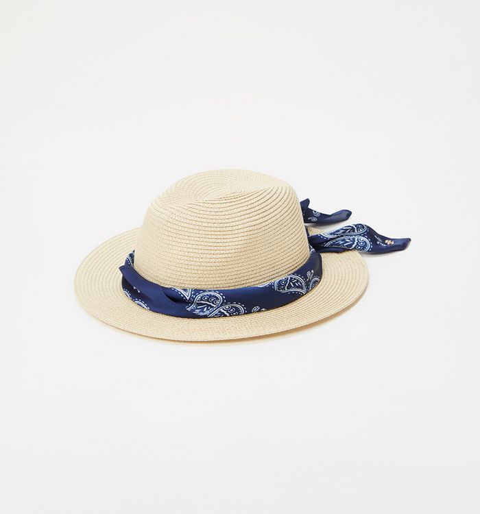 Sombrero panama set pañuelo