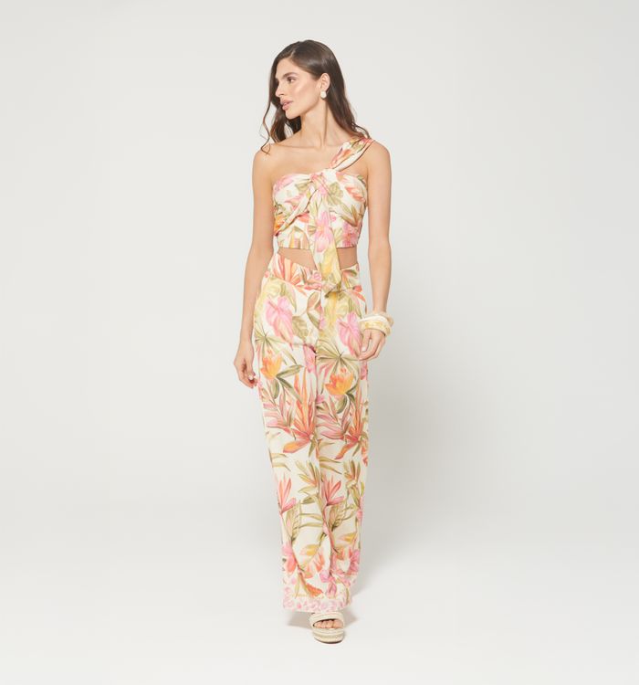 Pantalon palazo tiro alto