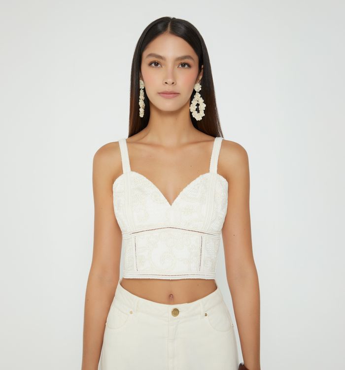 Blusa tiras