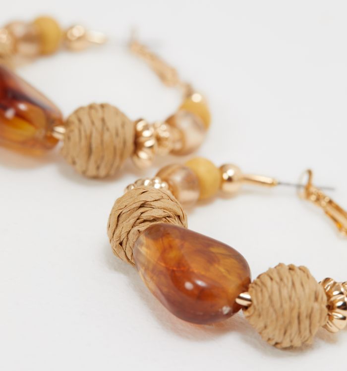 Aretes candonga organicos