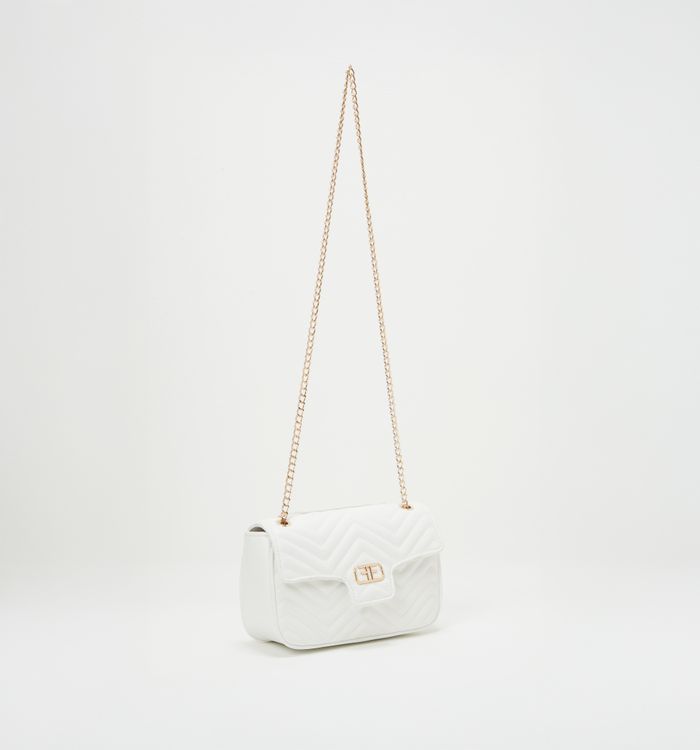 Bolso acolchado con logo