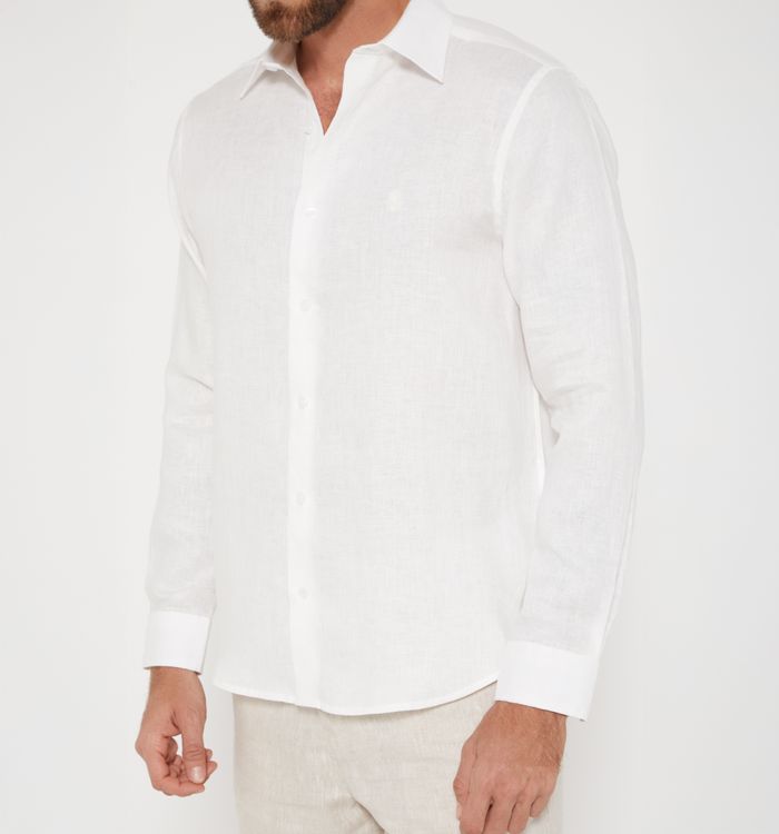 Camisa de lino para hombre