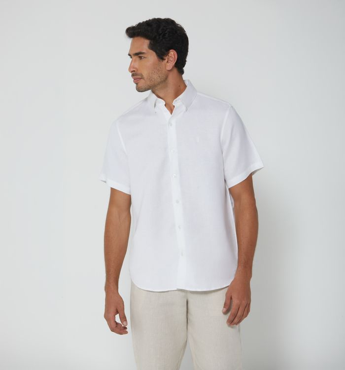 Camisa para hombre de lino