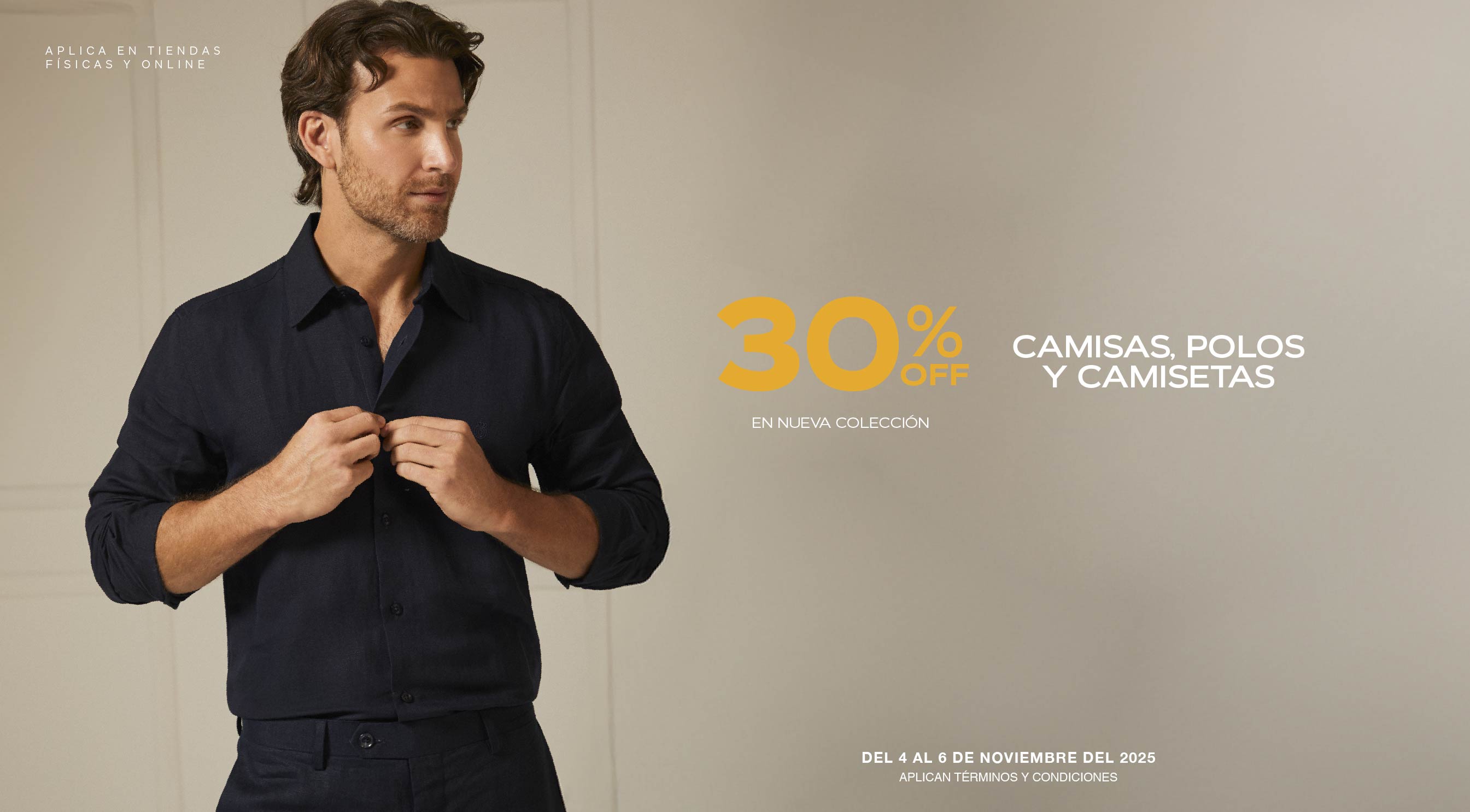 Polos 30% Dcto | Studio F Man​