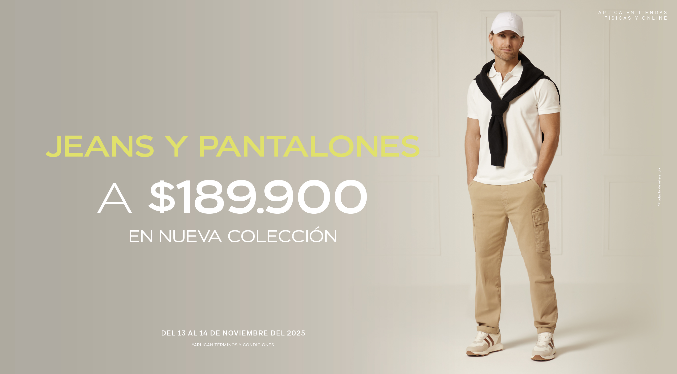 Jeans y Pantalone a $189.900 | Studio F Man​